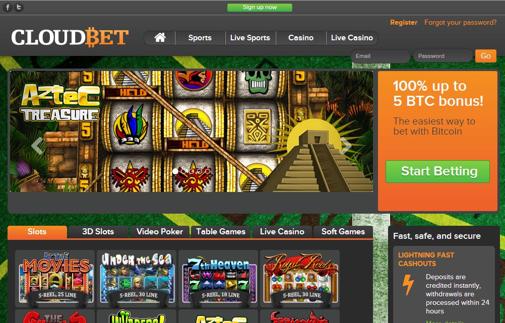 cloudbet bitcoins